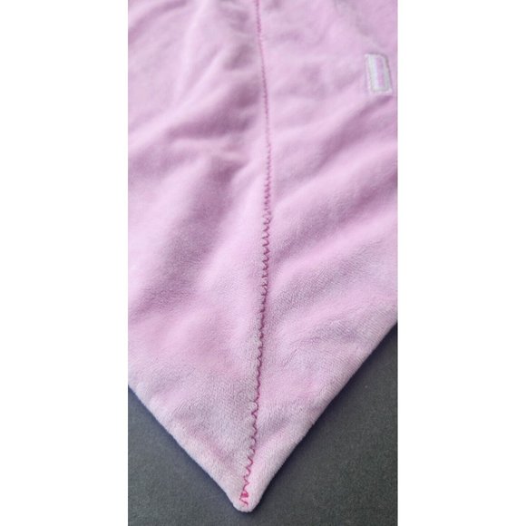 Carters Precious Firsts Frog Pink Security Plush Velour Rattle Blanket Lovey - Picture 6 of 12